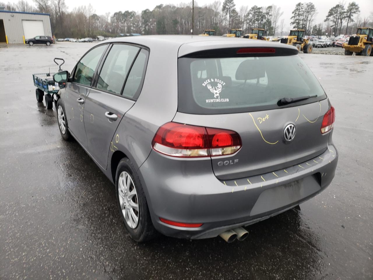 Photo 3 from auction – 2011 VOLKSWAGEN GOLF with VIN WVWDA7AJ2BW161559