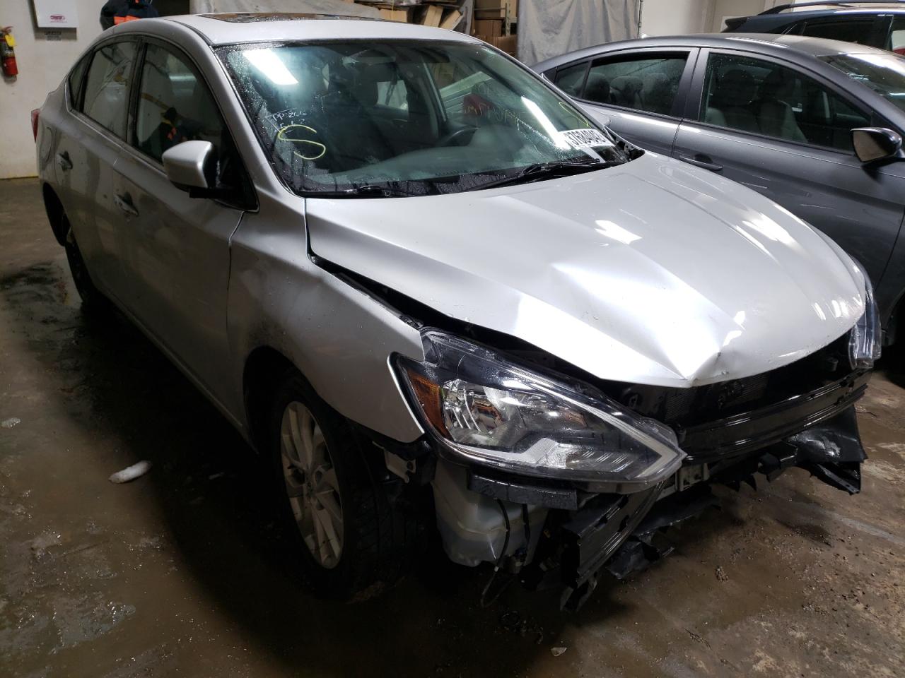 NISSAN SENTRA S 2017 with VIN 3N1AB7AP5HY325931 - Photo from auction