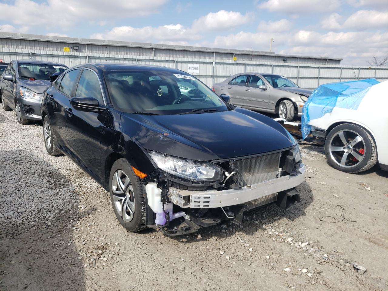HONDA CIVIC LX 2016 with VIN 19XFC2F59GE080187 - Photo from auction