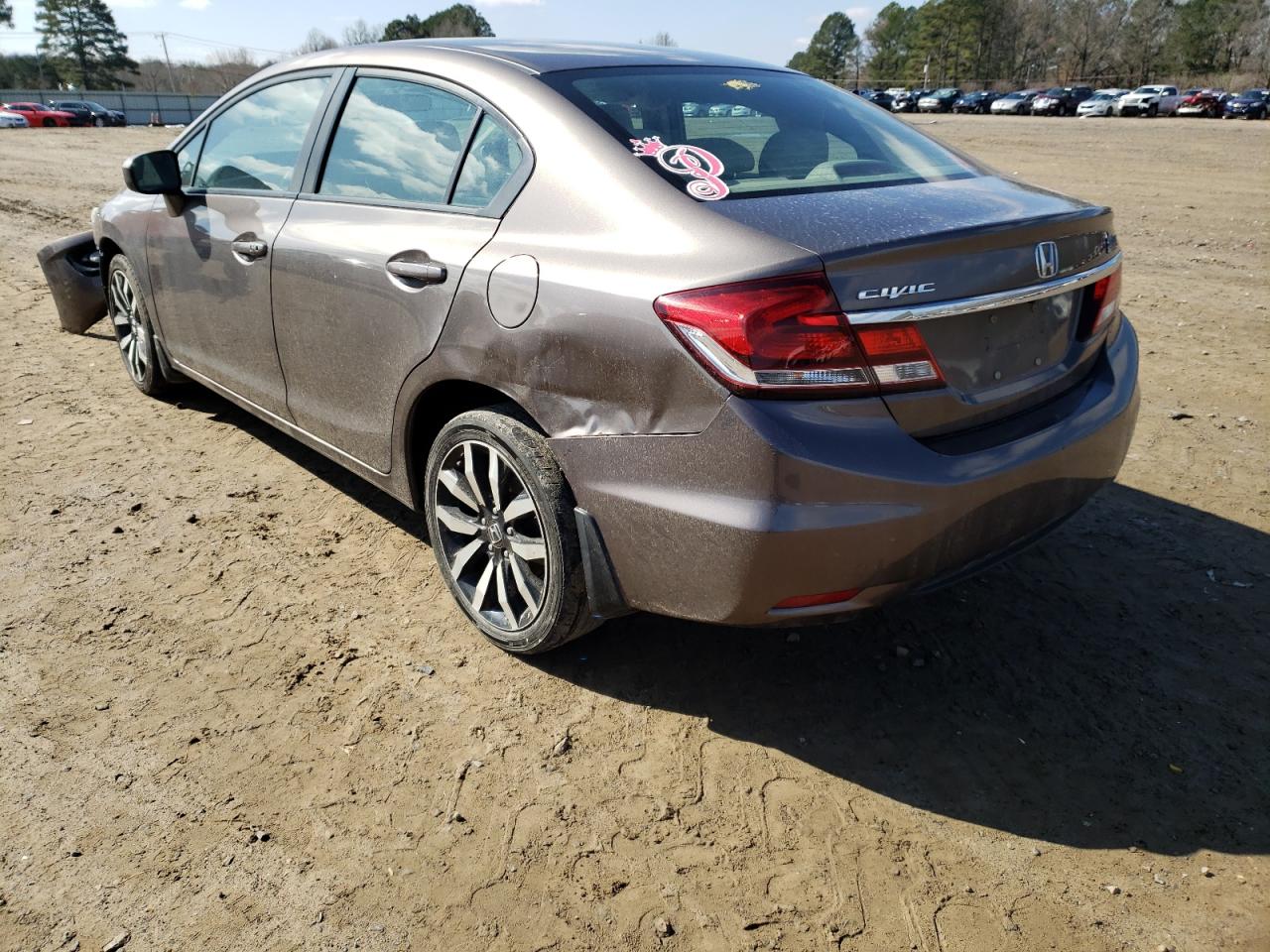 Photo 3 from auction – 2015 HONDA CIVIC EXL with VIN 2HGFB2F93FH526361
