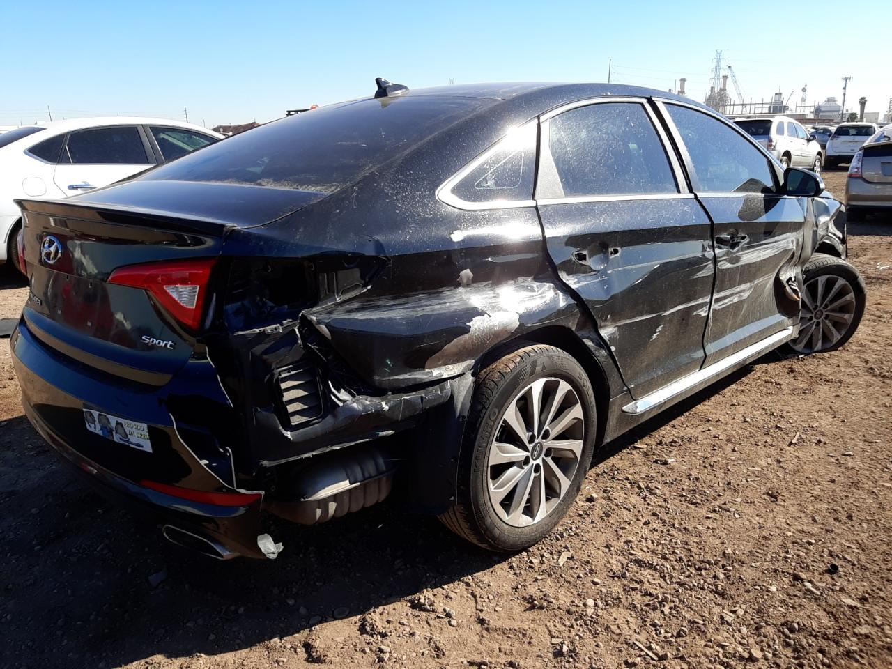 Photo 4 from auction – 2015 HYUNDAI SONATA SPO with VIN 5NPE34AF2FH070036
