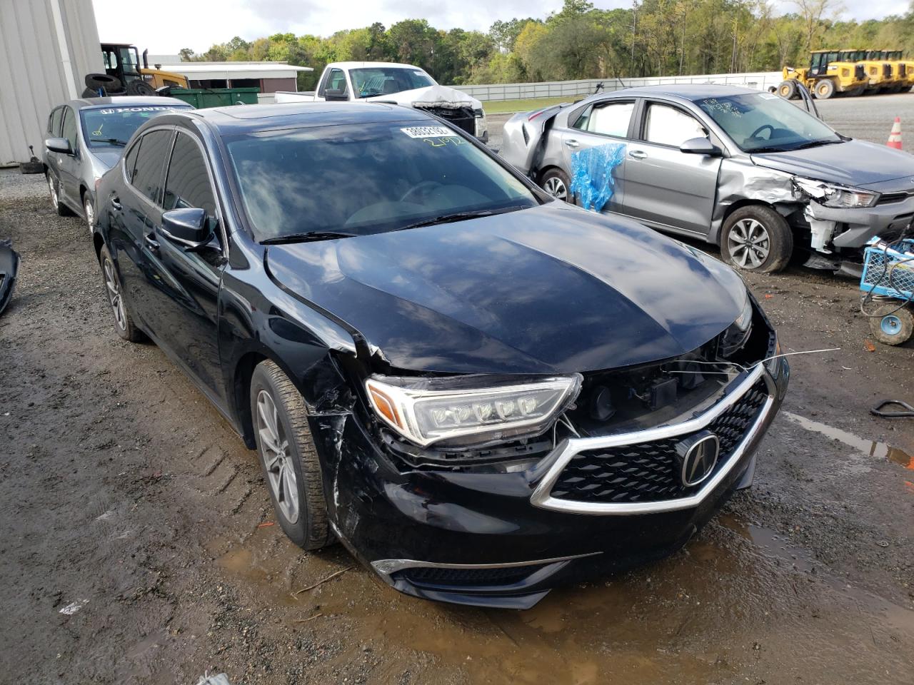 ACURA TLX TECH 2018 with VIN 19UUB1F54JA000603 - Photo from auction