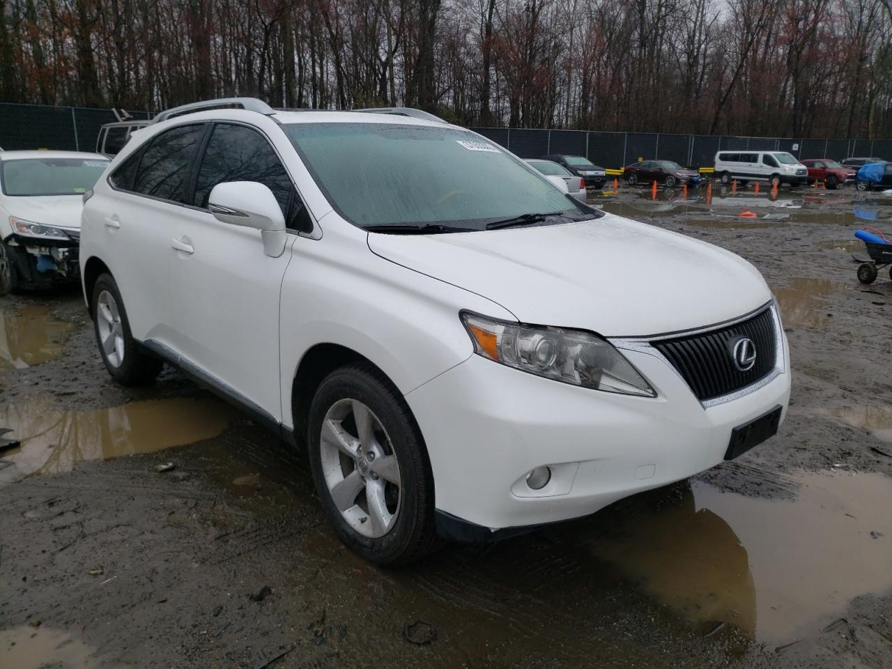 LEXUS RX 350 2011 with VIN 2T2BK1BA2BC082932 - Photo from auction