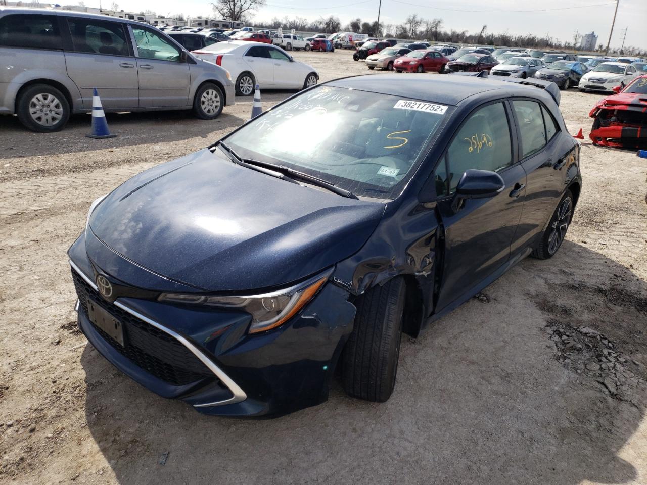 Photo 2 from auction – 2021 TOYOTA COROLLA XS with VIN JTNC4MBE3M3119274