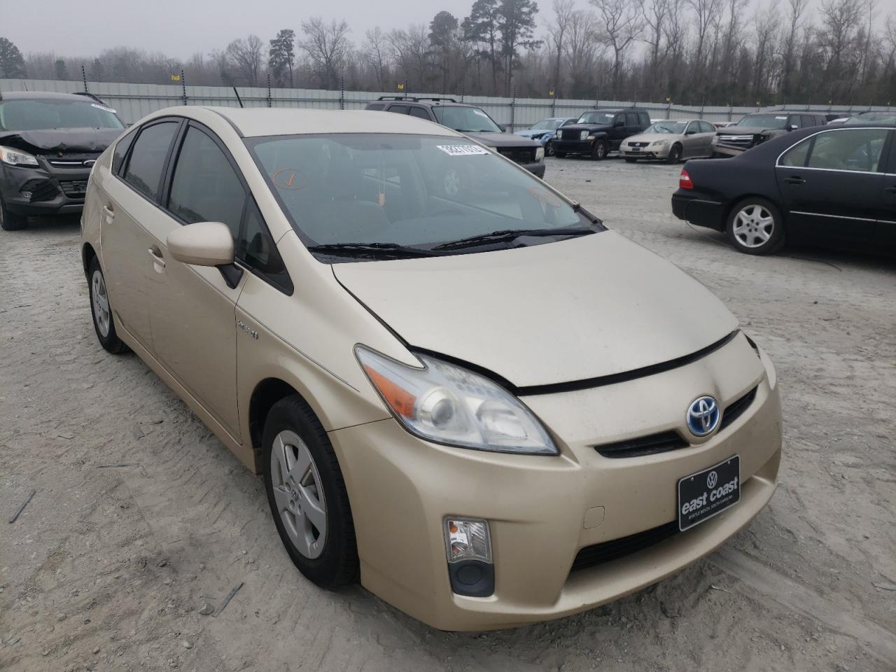 TOYOTA PRIUS 2011 with VIN JTDKN3DU9B1404176 - Photo from auction