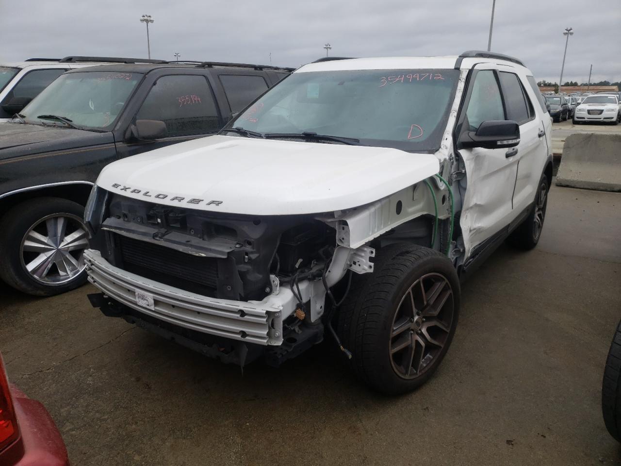 Photo 9 from auction – 2017 FORD EXPLORER S with VIN 1FM5K8GT6HGB50241