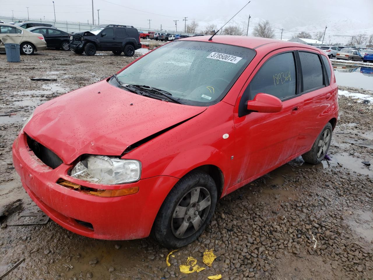Photo 2 from auction – 2008 CHEVROLET AVEO BASE with VIN KL1TD66608B094047