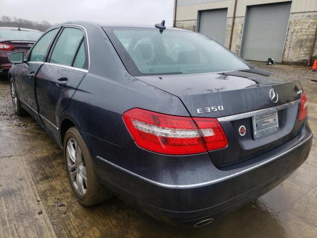 Photo 3 from auction – 2011 MERCEDES-BENZ E 350 BLUE with VIN WDDHF2EB2BA404993
