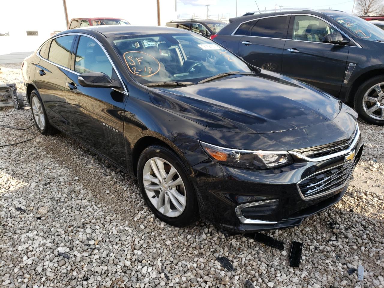CHEVROLET MALIBU LT 2018 with VIN 1G1ZD5ST3JF171297 - Photo from auction