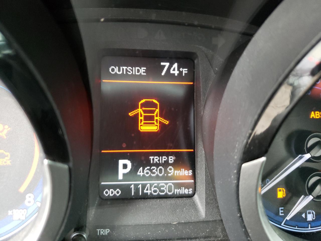 Photo 8 from auction – 2016 TOYOTA COROLLA L with VIN 2T1BURHE3GC614123
