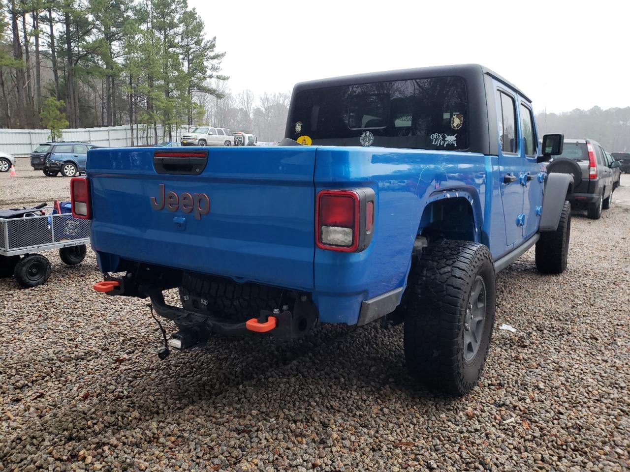 Photo 4 from auction – 2021 JEEP GLADIATOR with VIN 1C6JJTEG3ML567162
