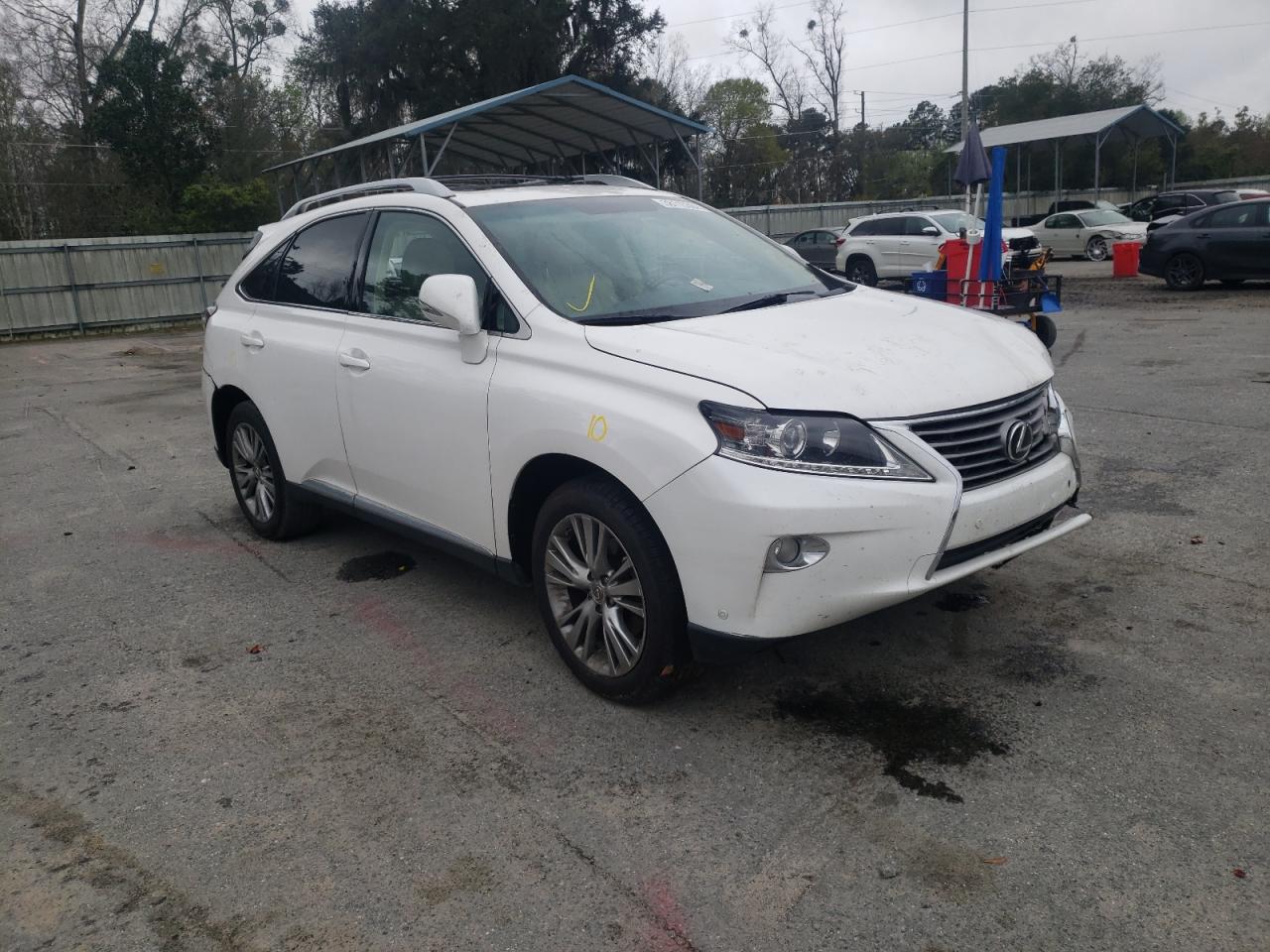 LEXUS RX 350 2013 with VIN 2T2ZK1BA7DC116428 - Photo from auction