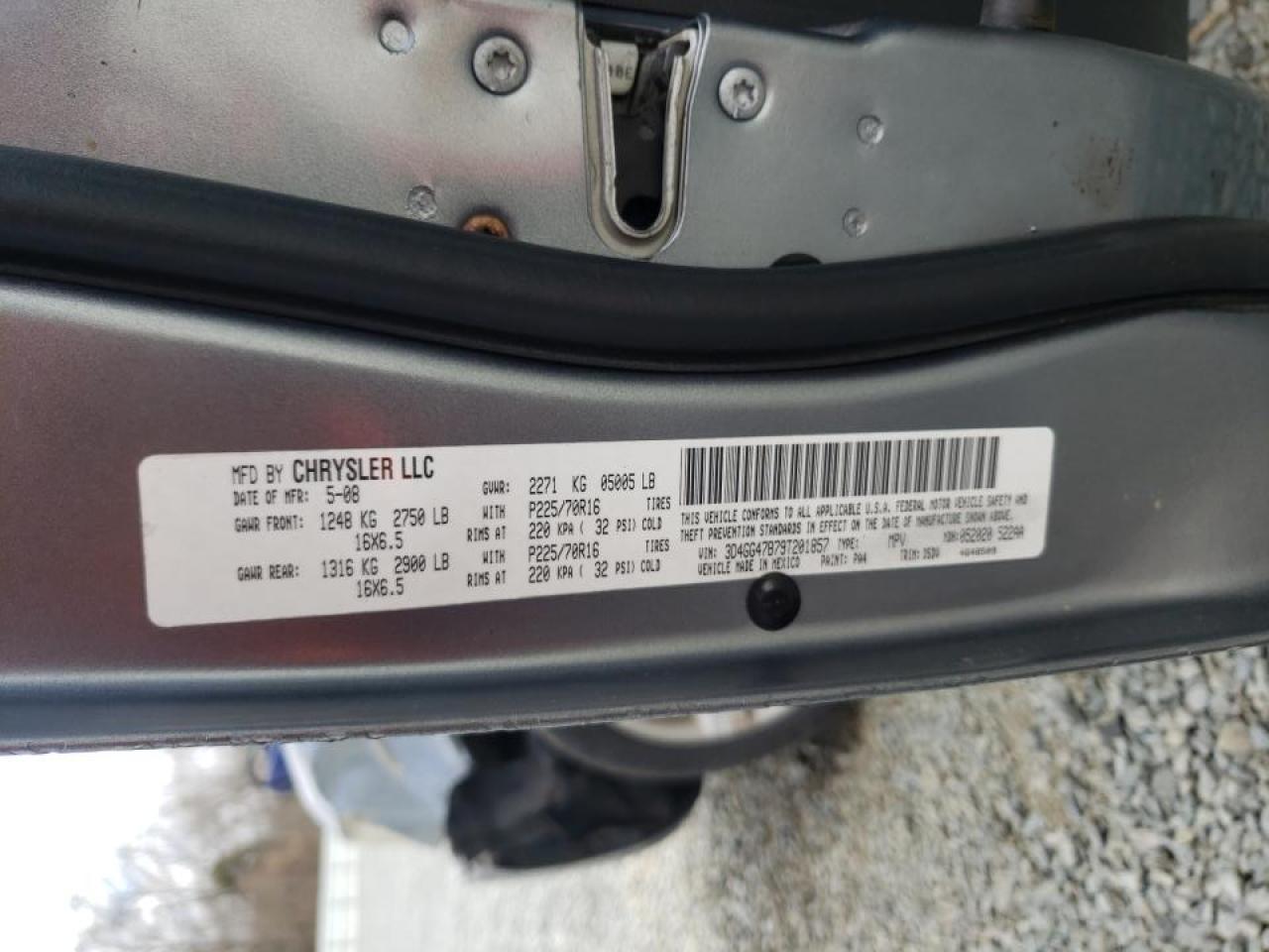 Photo 10 from auction – 2009 DODGE JOURNEY SE with VIN 3D4GG47B79T201857
