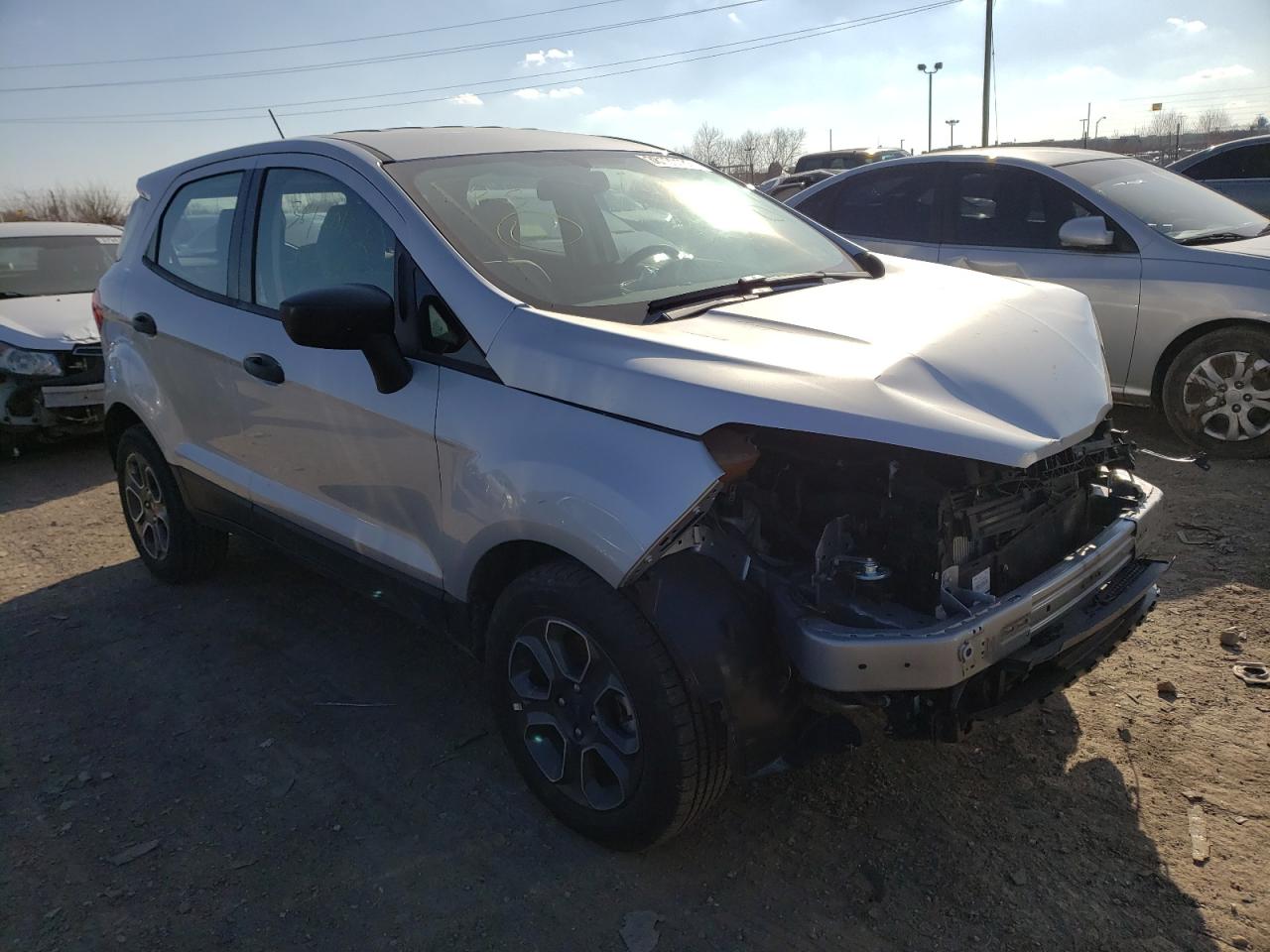 FORD ECOSPORT S 2021 with VIN MAJ3S2FE0MC425296 - Photo from auction