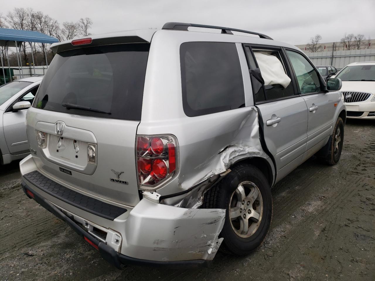 Photo 4 from auction – 2008 HONDA PILOT EXL with VIN 5FNYF18588B017262