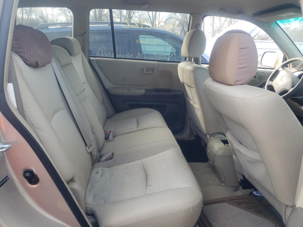 Photo 6 from auction – 2005 TOYOTA HIGHLANDER with VIN JTEGD21A350126460