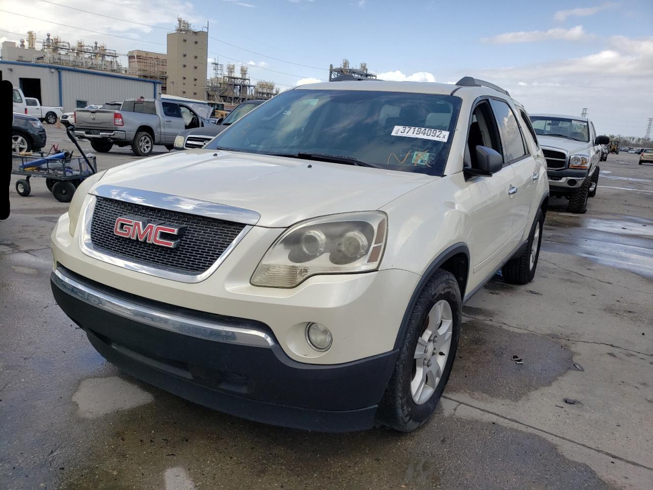 Photo 2 from auction – 2011 GMC ACADIA SLE with VIN 1GKKRPED5BJ303506