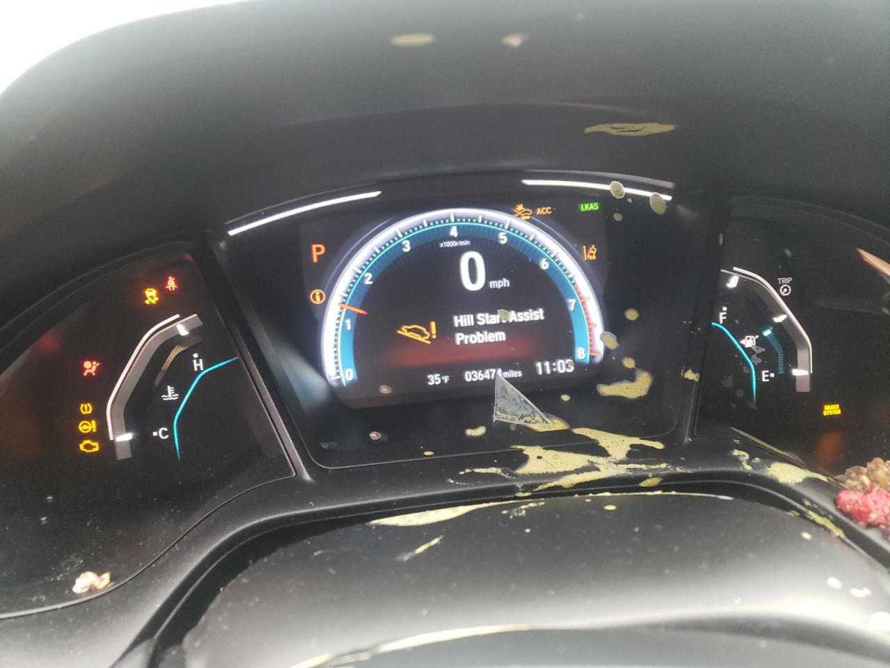 Photo 8 from auction – 2019 HONDA CIVIC LX with VIN 2HGFC2F67KH557755