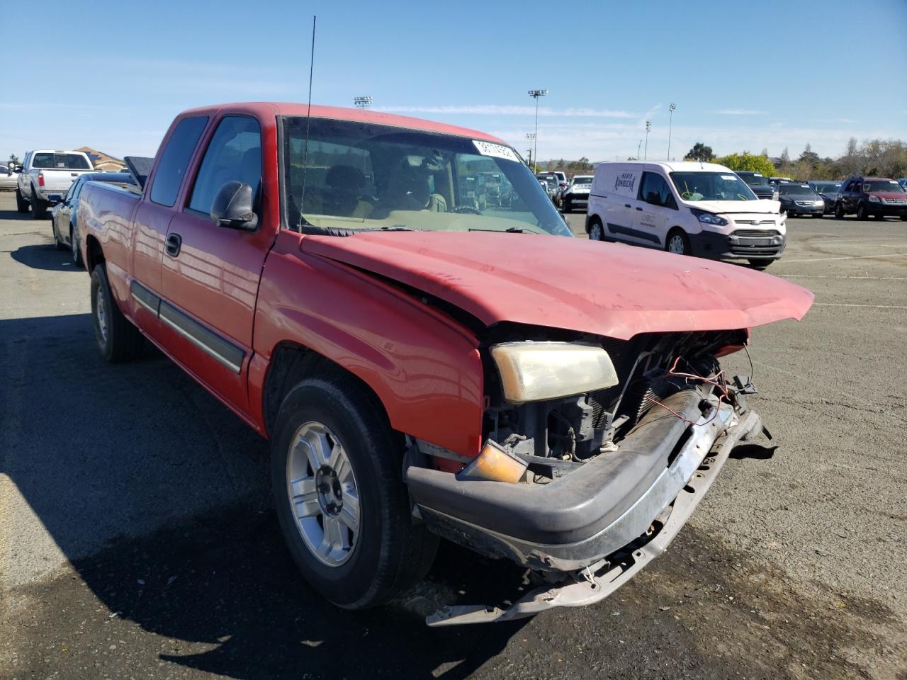 CHEVROLET SILVRDO LT 2004 with VIN 2GCEC19T341303123 - Photo from auction