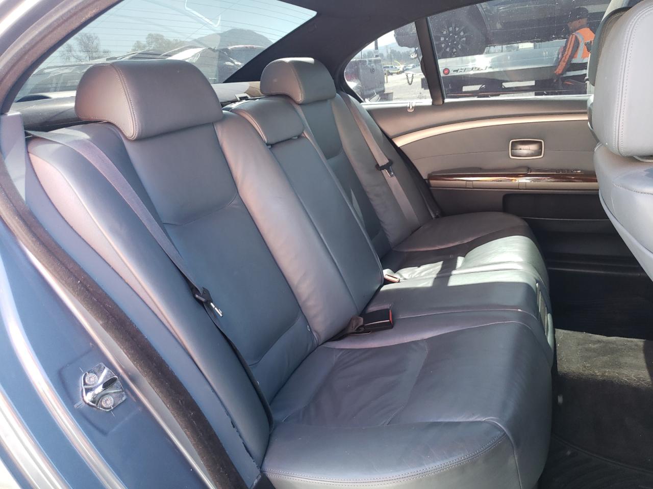 Photo 6 from auction – 2006 BMW 750 LI with VIN WBAHN835X6DT61681