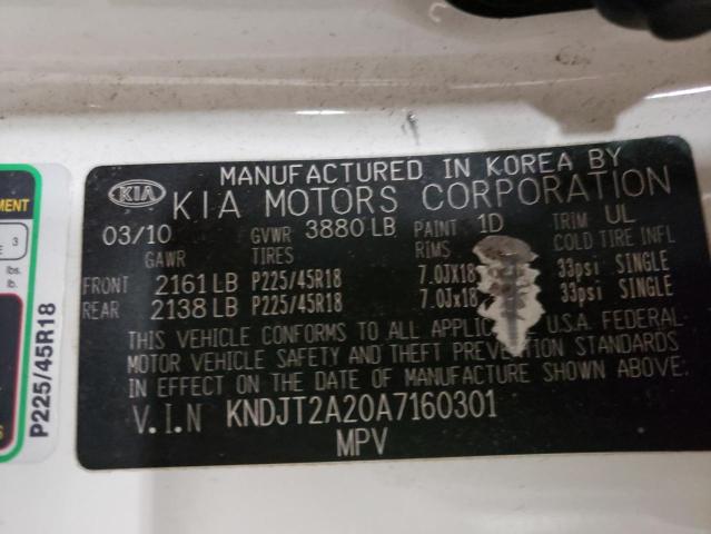 Photo 10 from auction – 2010 KIA SOUL + with VIN KNDJT2A20A7160301