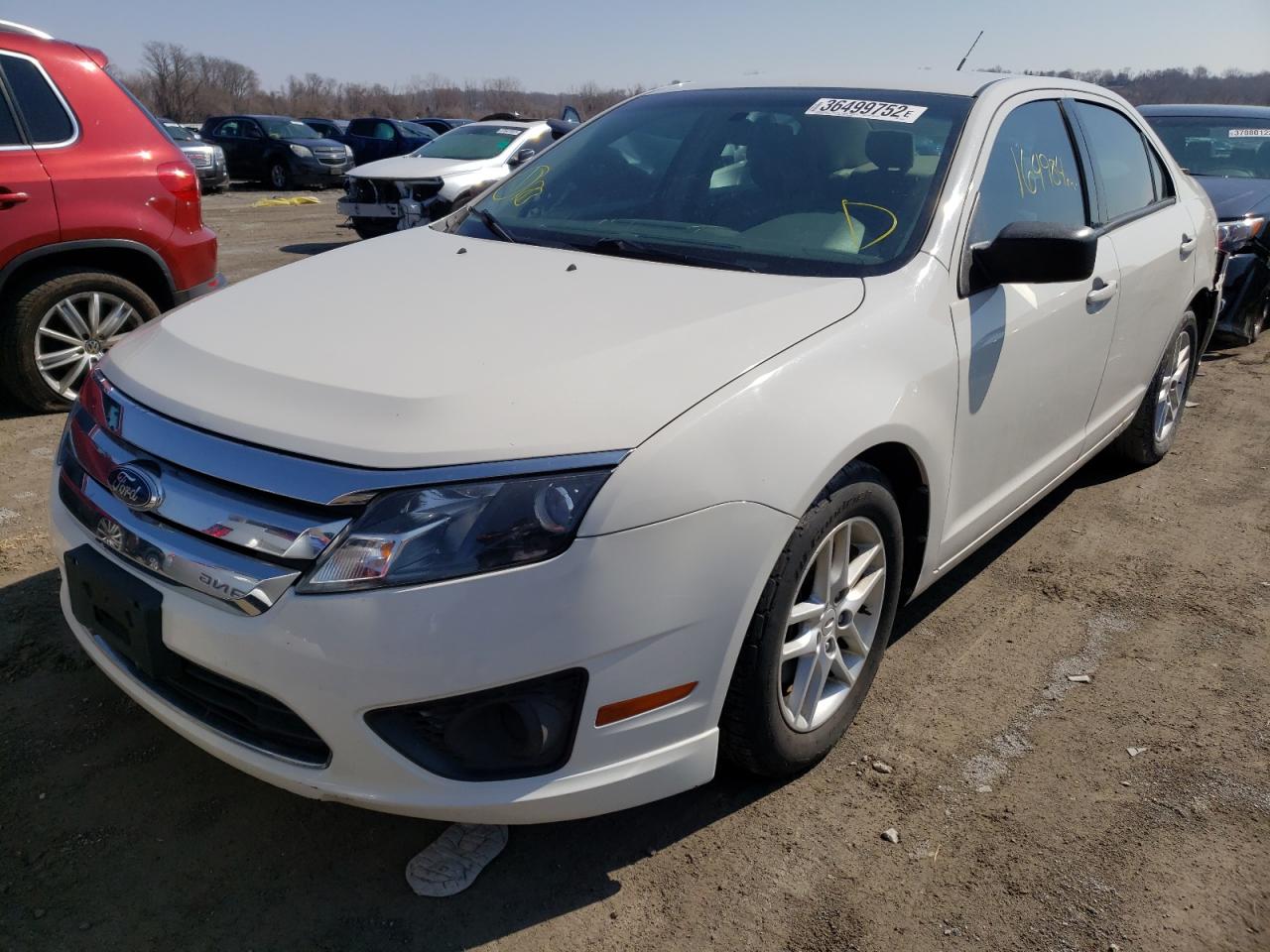 Photo 2 from auction – 2012 FORD FUSION S with VIN 3FAHP0GA5CR181233