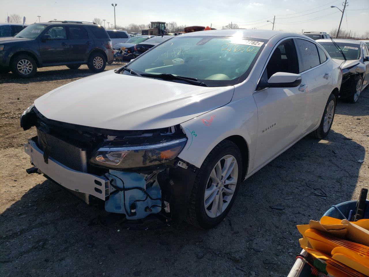 Photo 2 from auction – 2018 CHEVROLET MALIBU LT with VIN 1G1ZD5ST9JF216565