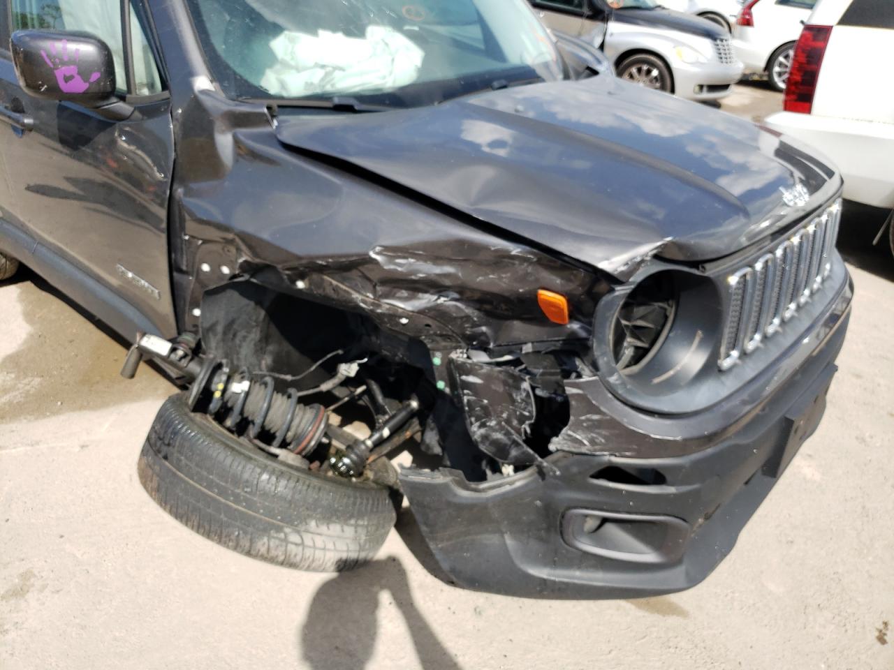 Photo 9 from auction – 2017 JEEP RENEGADE L with VIN ZACCJBBB3HPG47132