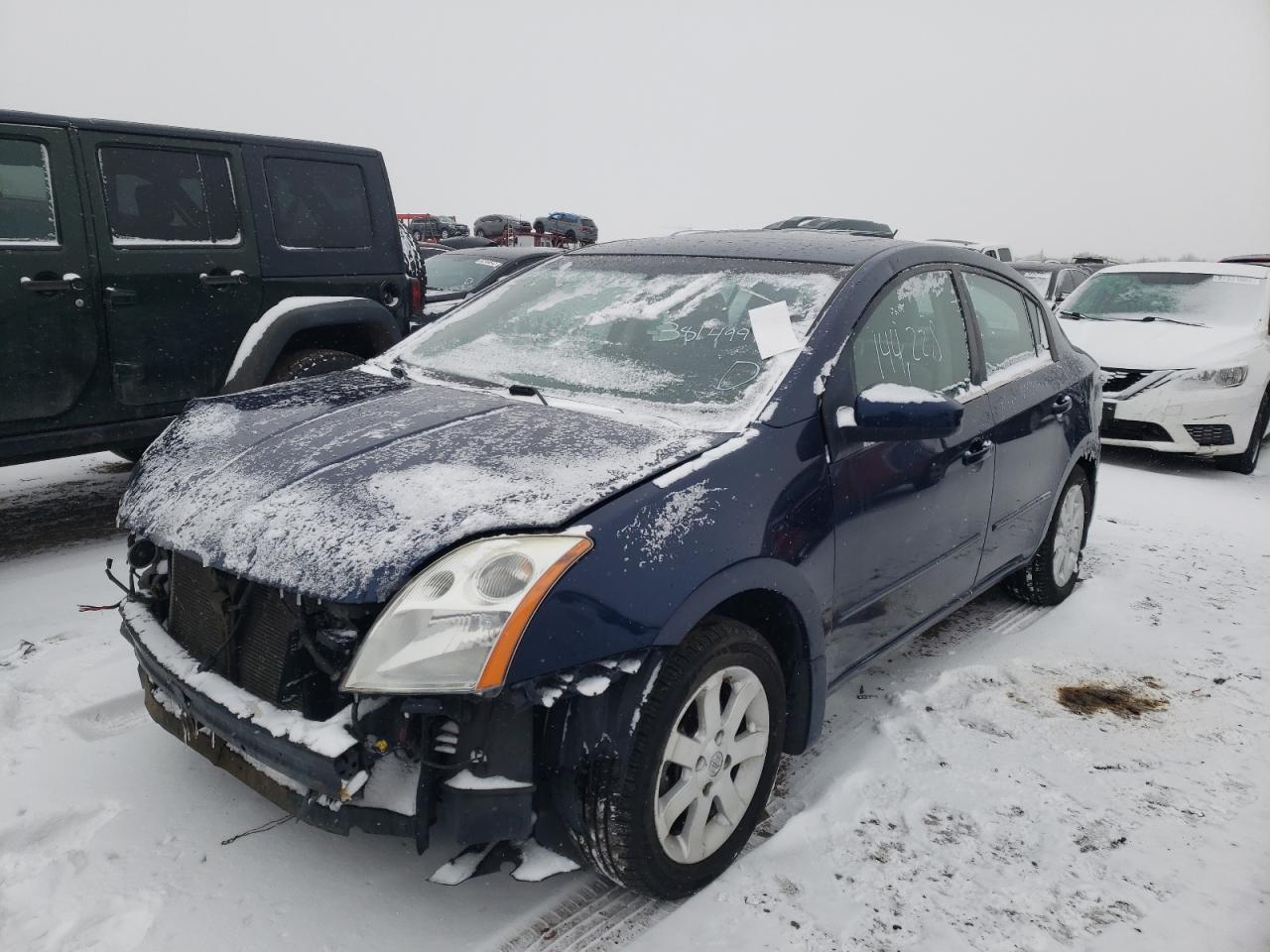 Photo 2 from auction – 2008 NISSAN SENTRA 2.0 with VIN 3N1AB61E88L624366