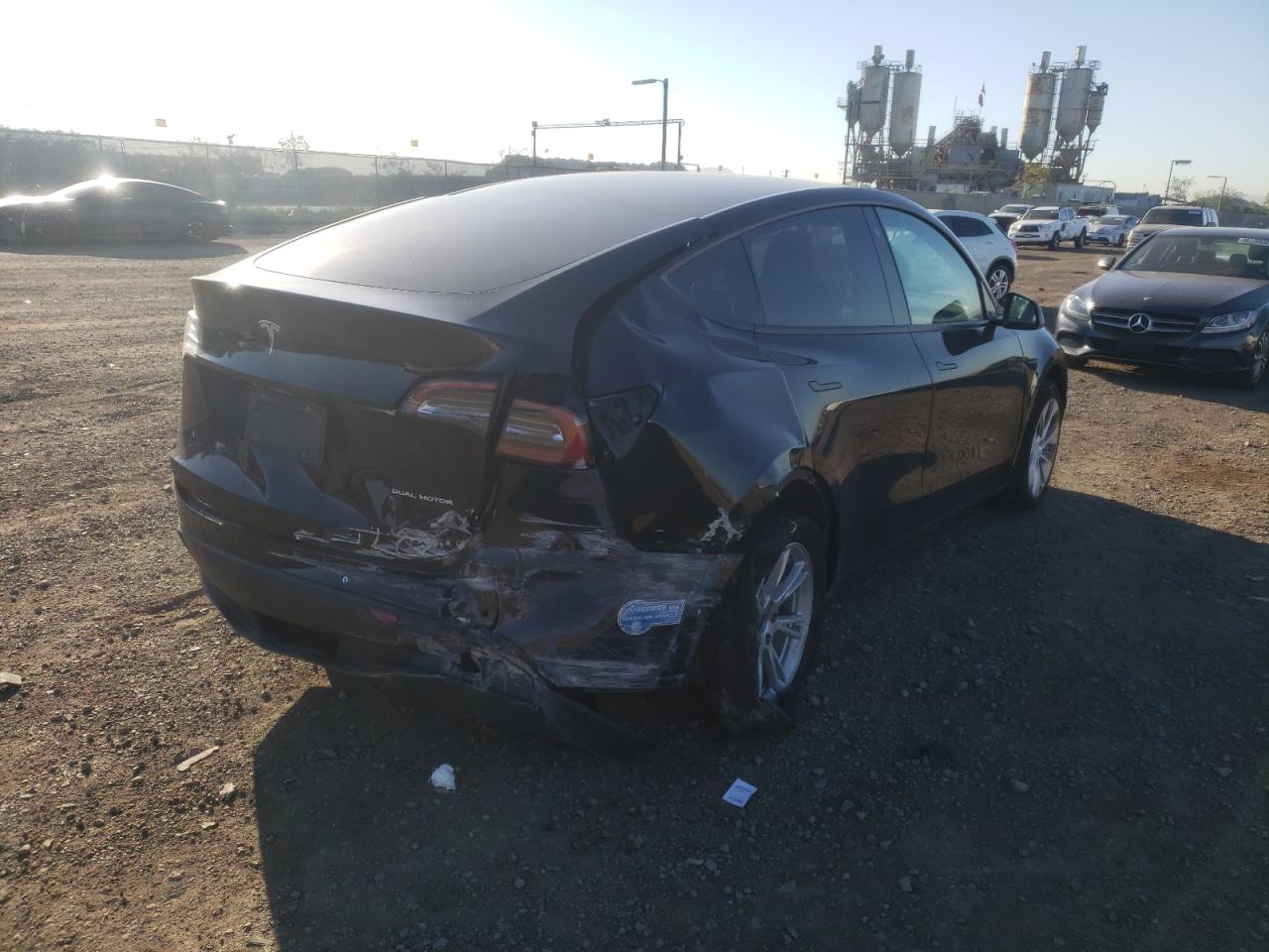 Photo 4 from auction – 2021 TESLA MODEL Y with VIN 5YJYGDEE2MF276309