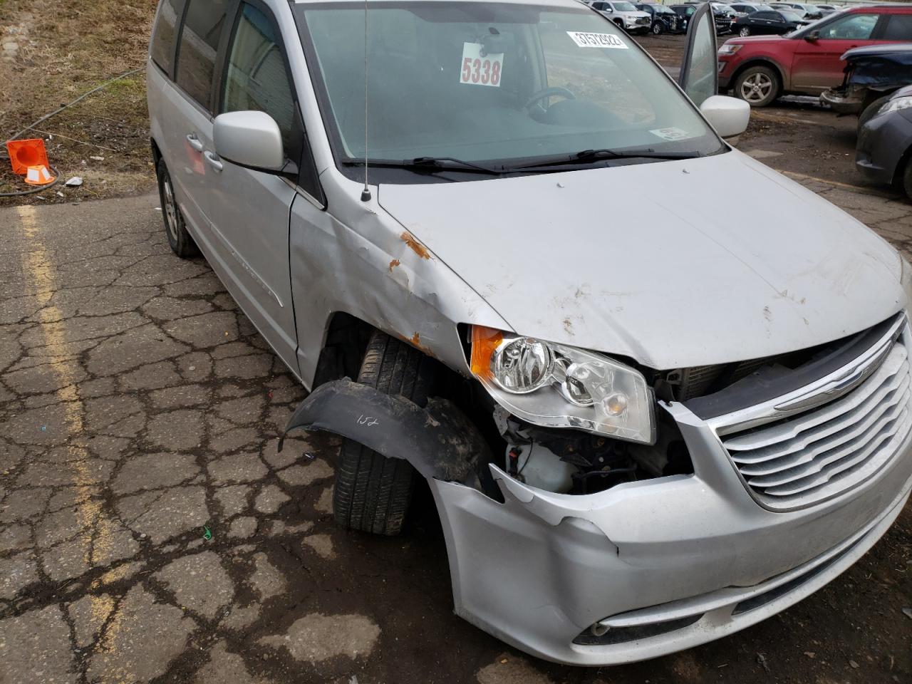 CHRYSLER TOWN & COU 2012 with VIN 2C4RC1BG0CR106392 - Photo from auction