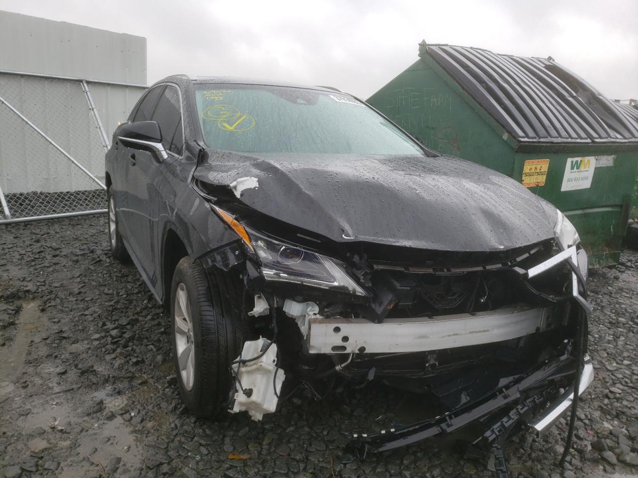 LEXUS RX 350 BAS 2017 with VIN 2T2BZMCA5HC066244 - Photo from auction