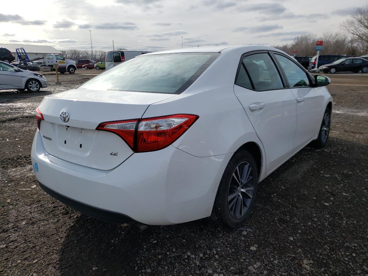 Photo 4 from auction – 2016 TOYOTA COROLLA L with VIN 5YFBURHE0GP383472
