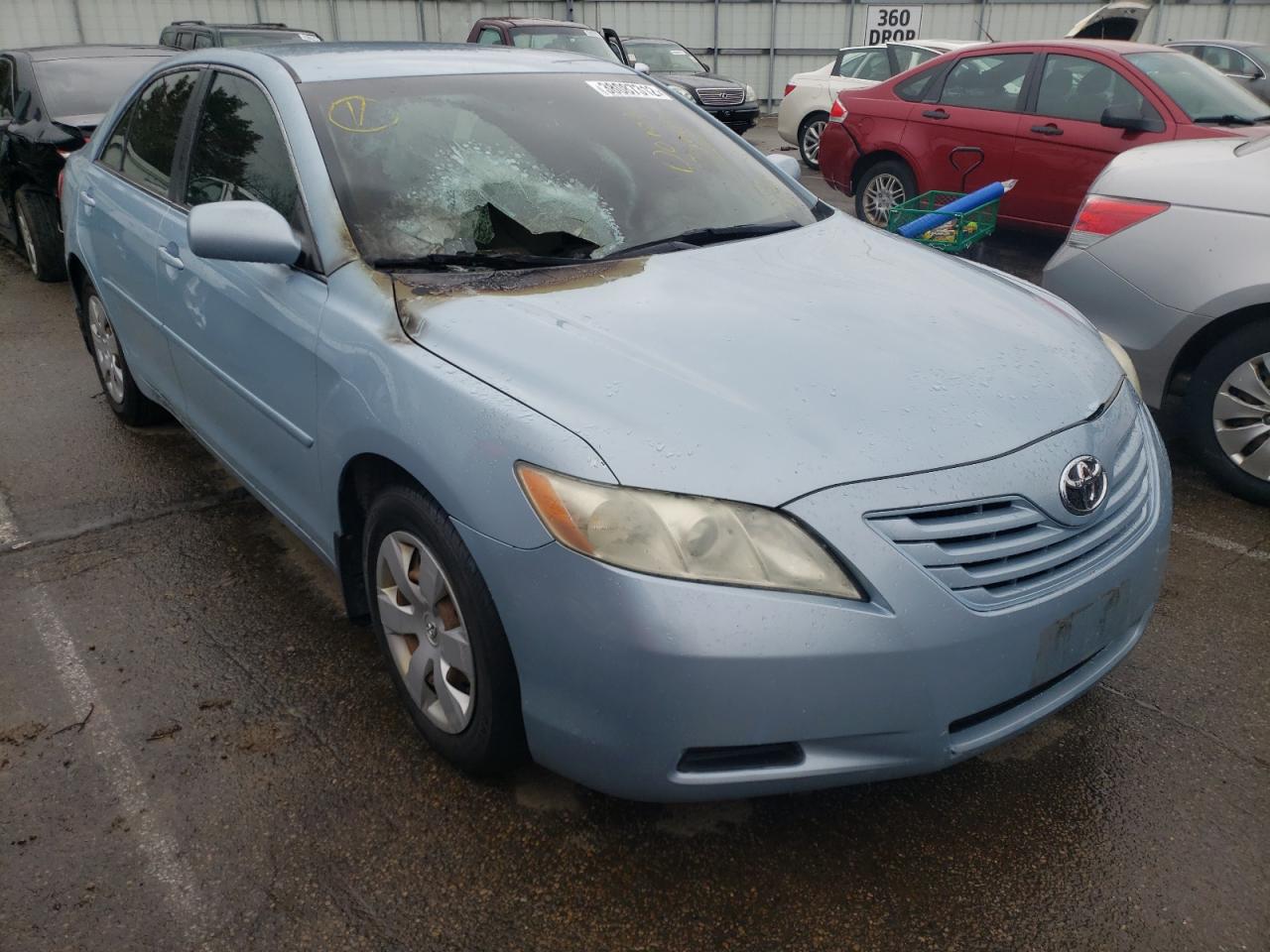 TOYOTA CAMRY CE 2007 with VIN 4T1BE46K07U518926 - Photo from auction