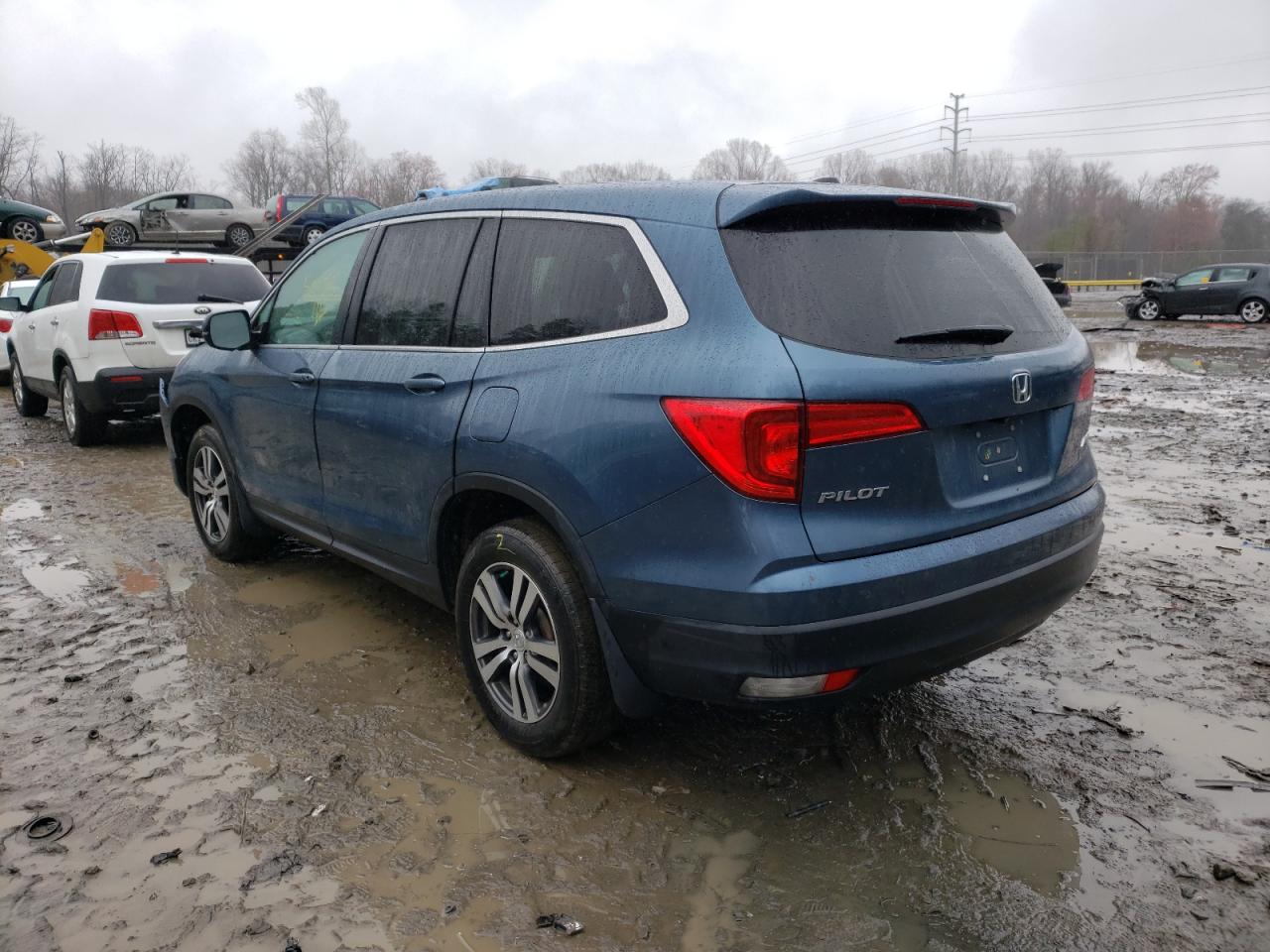 Photo 3 from auction – 2017 HONDA PILOT EXL with VIN 5FNYF6H82HB004255