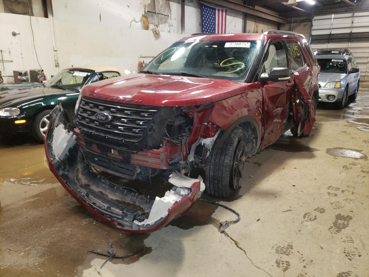 Photo 2 from auction – 2017 FORD EXPLORER X with VIN 1FM5K8D8XHGB06579