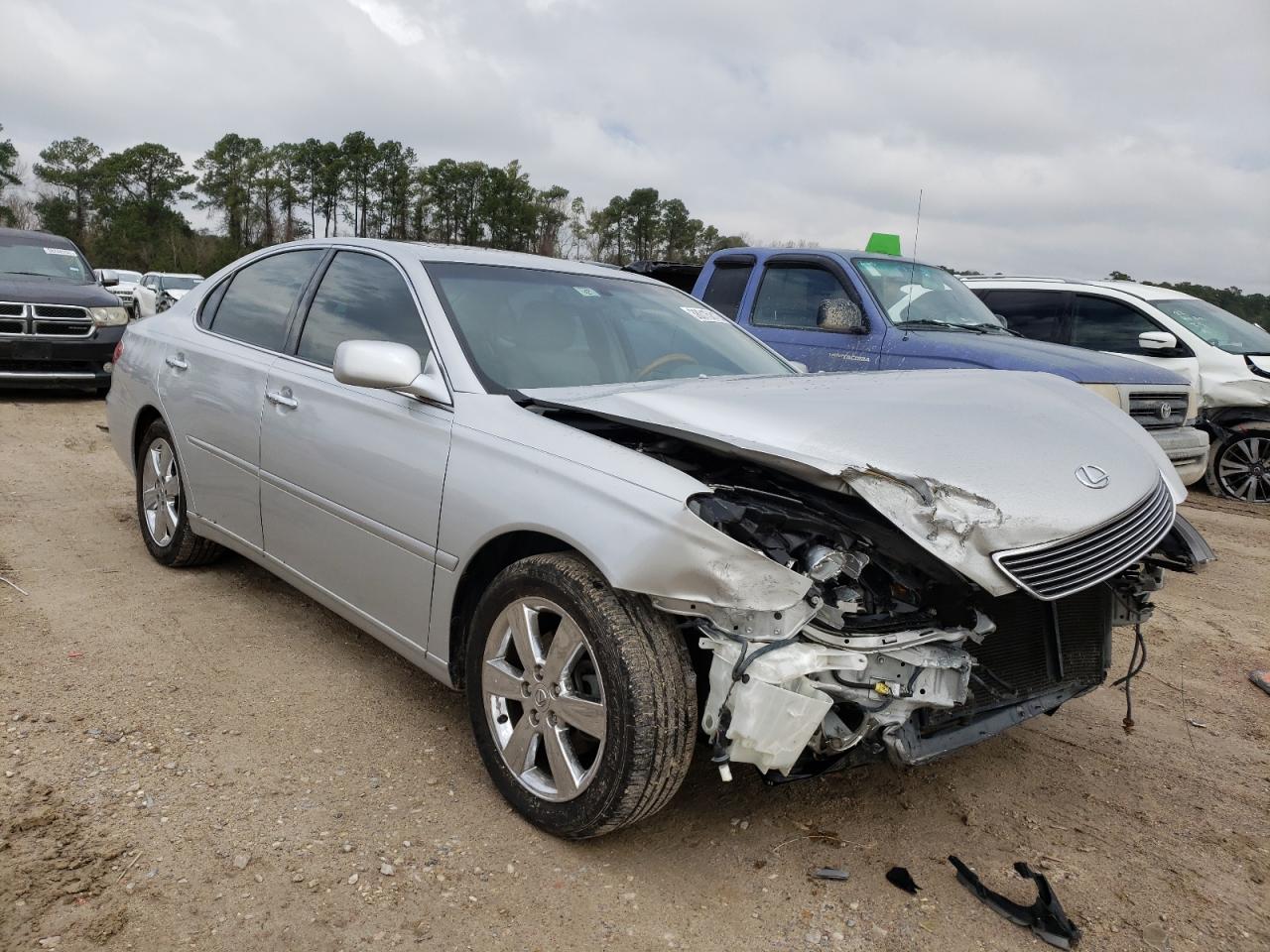 LEXUS ES 330 2005 with VIN JTHBA30G455057525 - Photo from auction