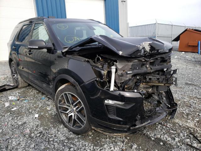 Photo 1 from auction – 2018 FORD EXPLORER S with VIN 1FM5K8GT5JGC46240