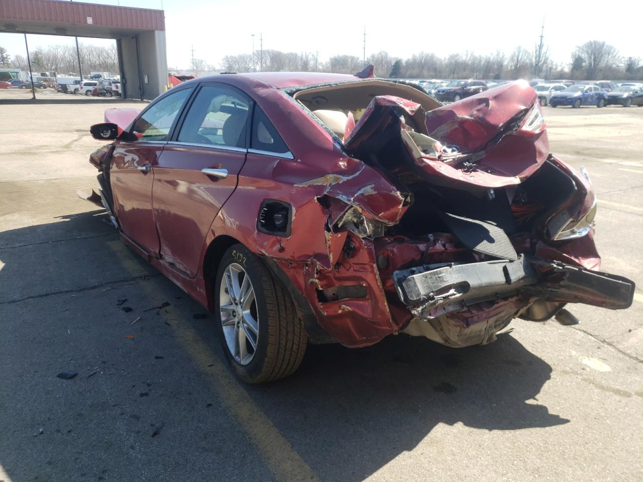 Photo 3 from auction – 2011 HYUNDAI SONATA GLS with VIN 5NPEB4AC0BH078798