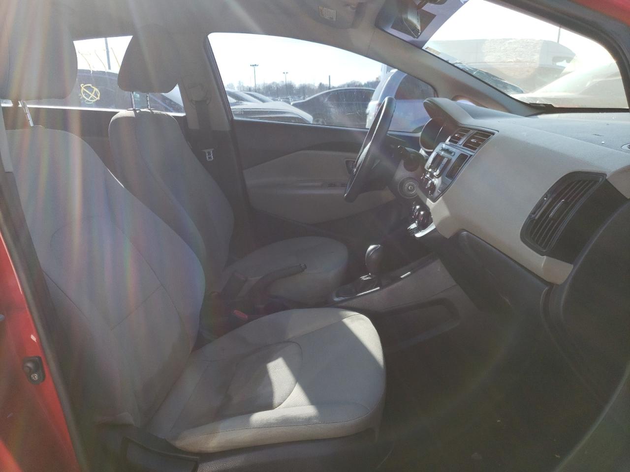Photo 5 from auction – 2013 KIA RIO LX with VIN KNADM4A32D6179907