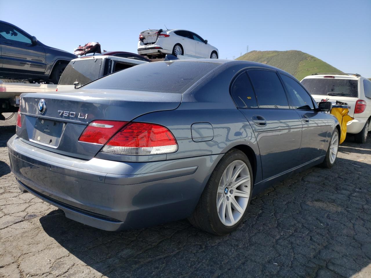 Photo 4 from auction – 2006 BMW 750 LI with VIN WBAHN835X6DT61681