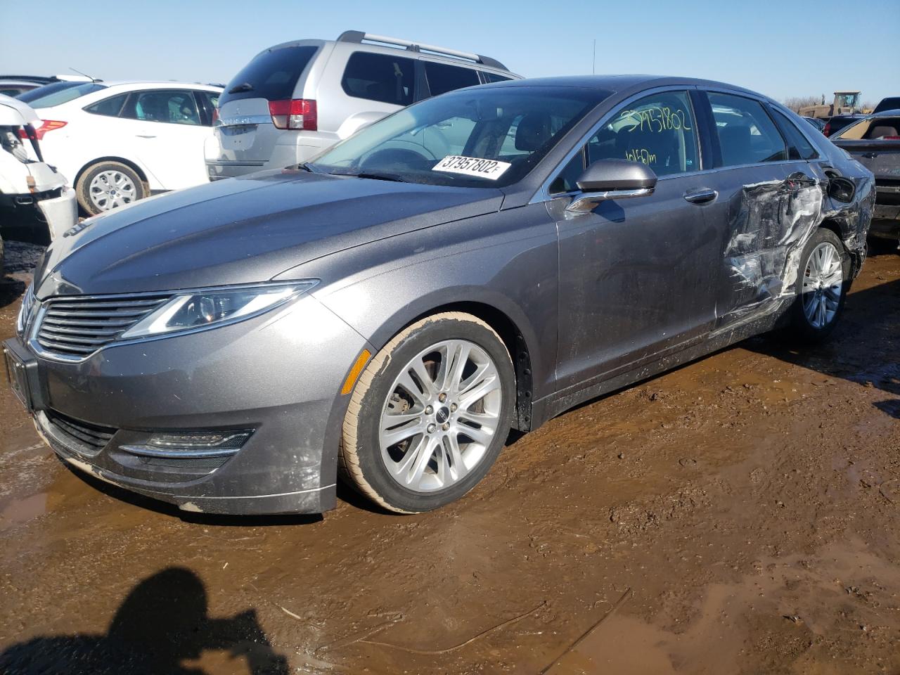Photo 2 from auction – 2014 LINCOLN MKZ with VIN 3LN6L2G99ER811395