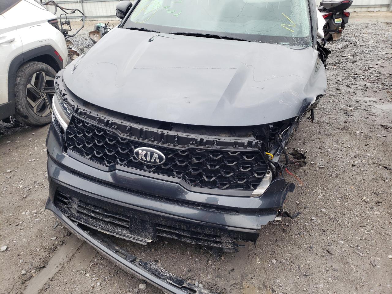 Photo 7 from auction – 2021 KIA SORENTO EX with VIN 5XYRHDLF4MG014894