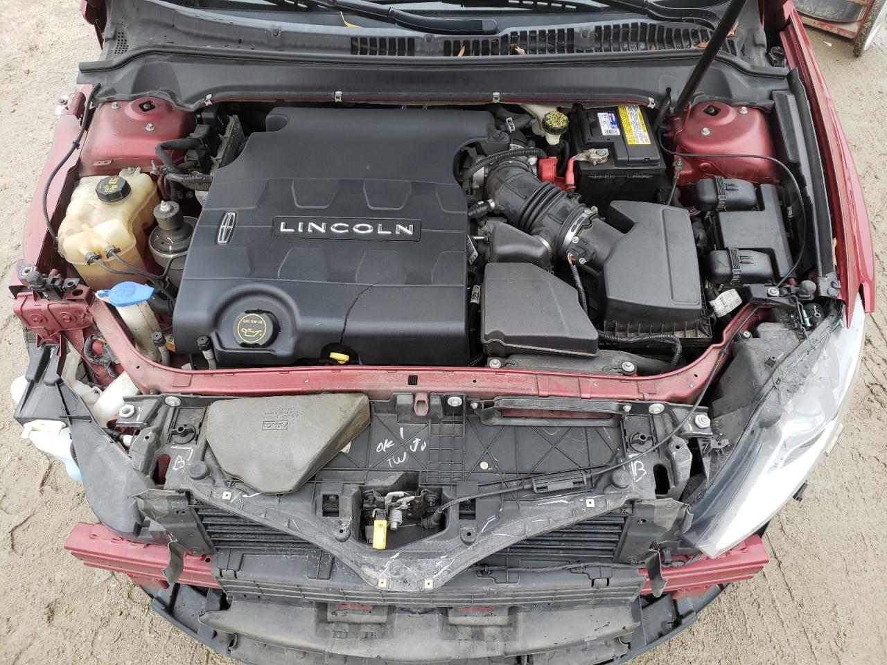 Photo 7 from auction – 2014 LINCOLN MKZ with VIN 3LN6L2GK2ER822693