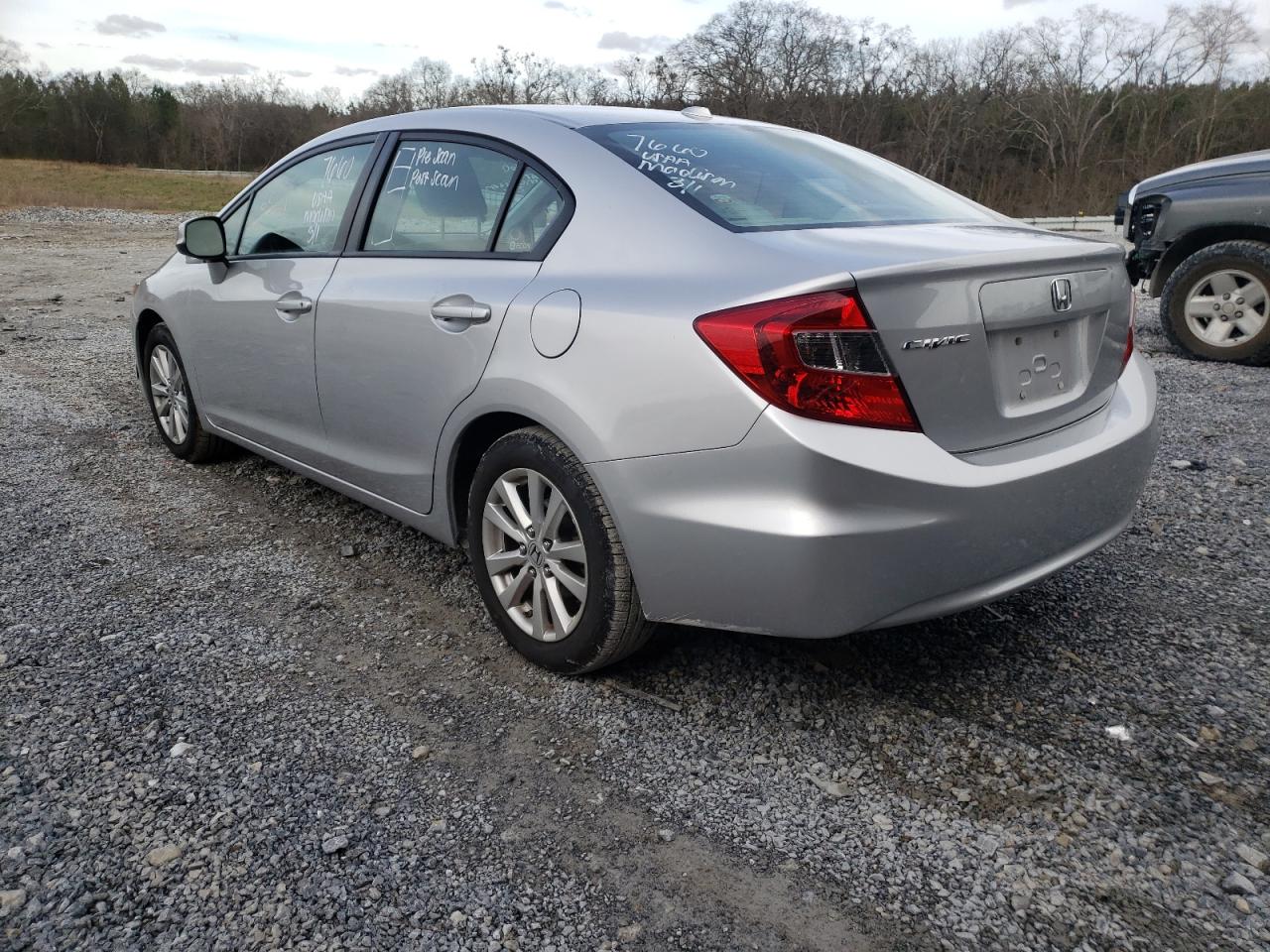 Photo 3 from auction – 2012 HONDA CIVIC EX with VIN 19XFB2F89CE007490