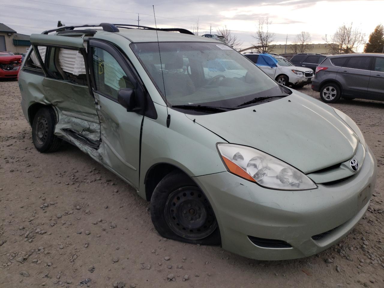 TOYOTA SIENNA CE 2009 with VIN 5TDZK23C19S229865 - Photo from auction