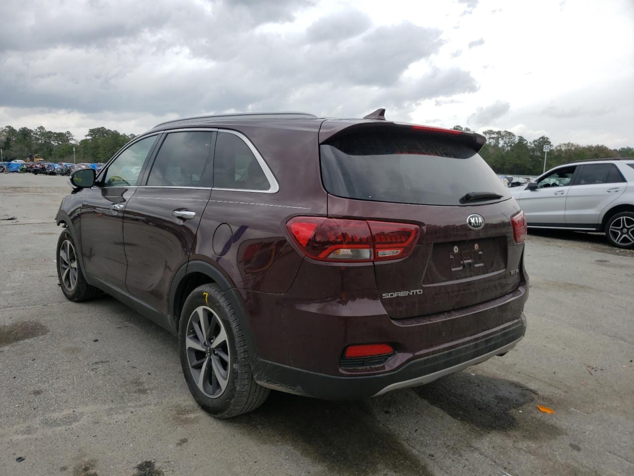 Photo 3 from auction – 2019 KIA SORENTO EX with VIN 5XYPH4A58KG553758