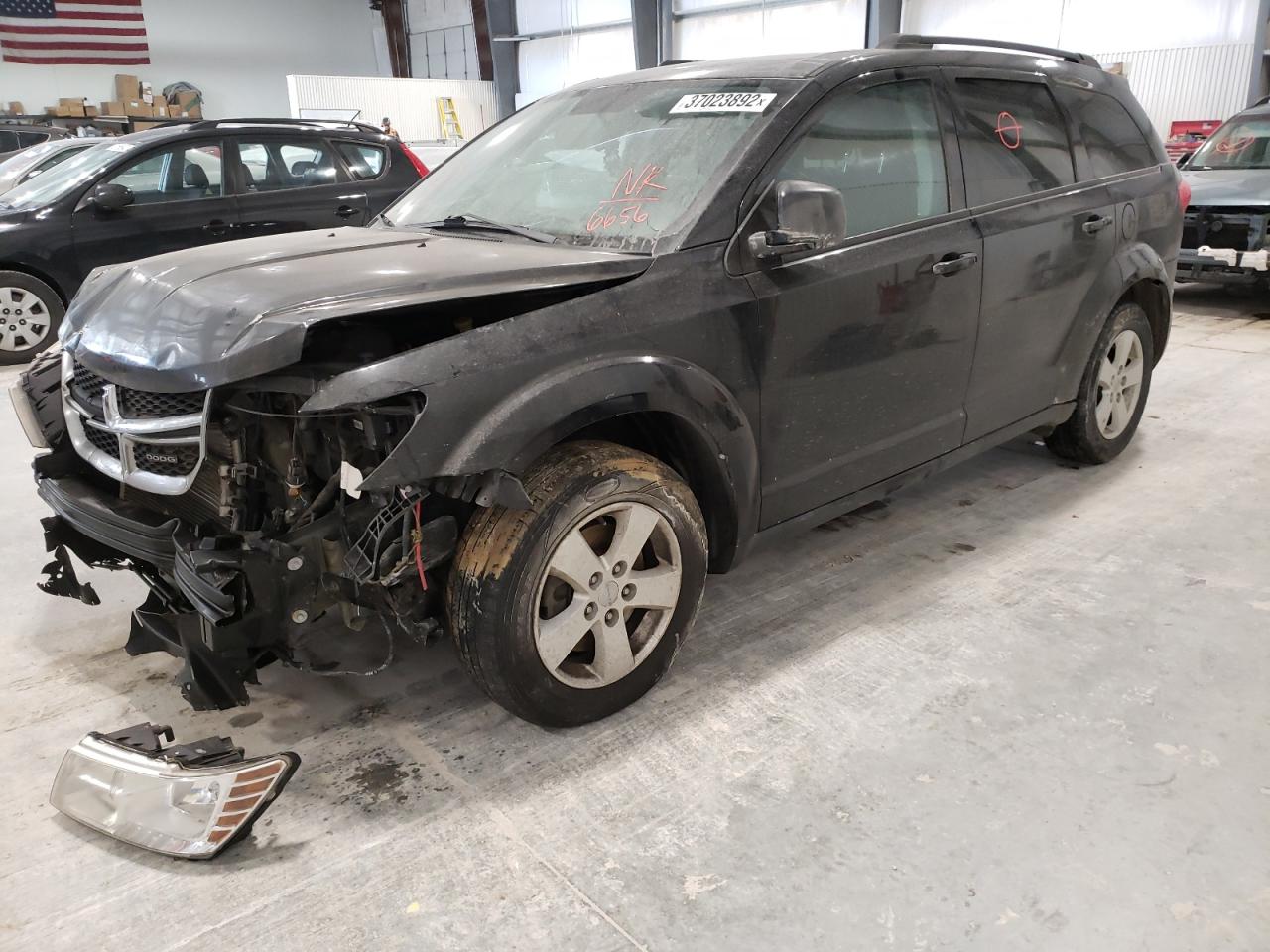 Photo 2 from auction – 2013 DODGE JOURNEY SE with VIN 3C4PDCAB5DT626656