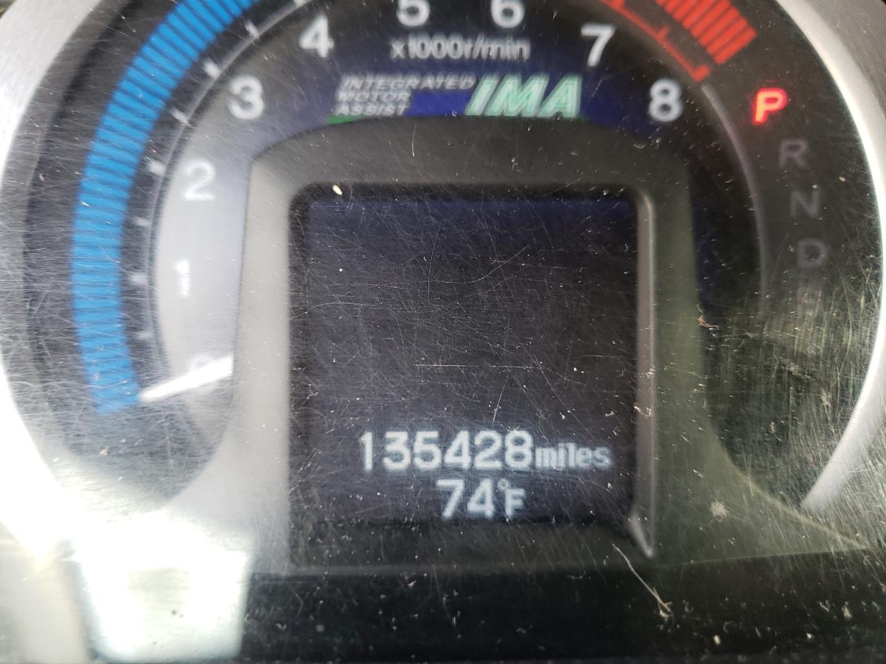 Photo 8 from auction – 2010 HONDA INSIGHT EX with VIN JHMZE2H70AS028018