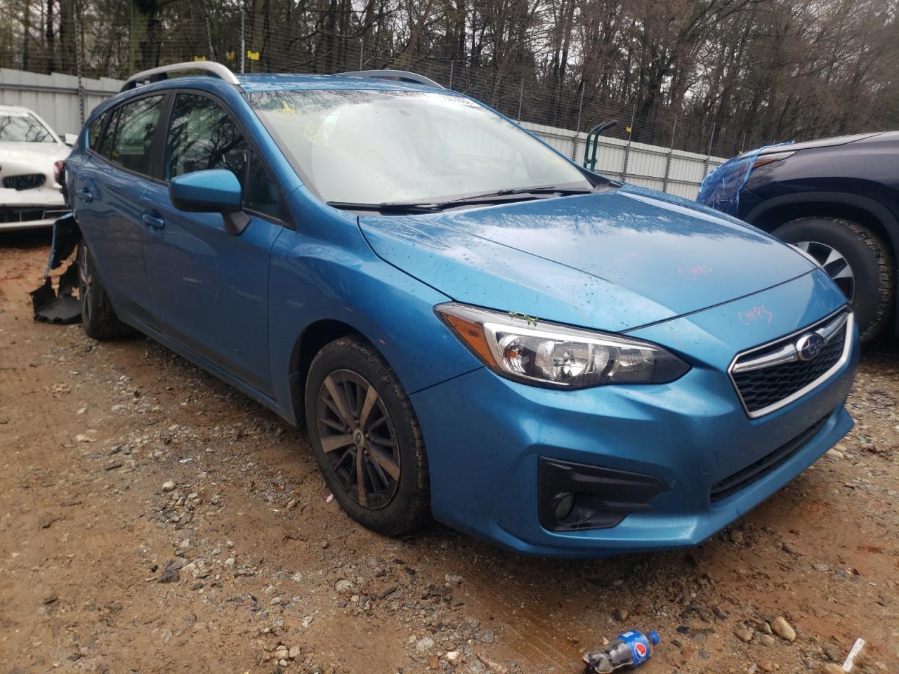 SUBARU IMPREZA PR 2019 with VIN 4S3GTAD61K3712822 - Photo from auction